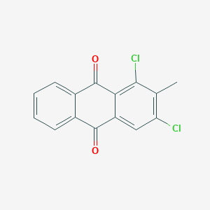 molecular formula C15H8Cl2O2 B098911 1,3-Dichloro-2-methylanthraquinone CAS No. 18018-09-2