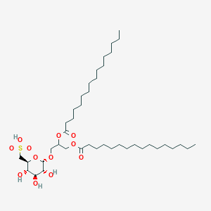 molecular formula C41H78O12S B009892 Sulfonoglycolipid CAS No. 109430-50-4