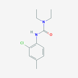molecular formula C12H17ClN2O B098922 3-(2-Chloro-4-methylphenyl)-1,1-diethylurea CAS No. 15441-96-0
