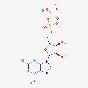 molecular formula C10H14ClN5O10P2 B098926 2-Chloro-ADP CAS No. 16506-88-0