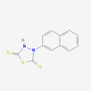 molecular formula C12H8N2S3 B098927 Bismuthiol III CAS No. 15546-36-8