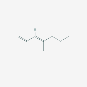 molecular formula C8H14 B098941 4-Methyl-1,3-heptadiene CAS No. 17603-57-5
