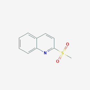 molecular formula C10H9NO2S B098942 2-(Methylsulfonyl)quinoline CAS No. 17075-19-3