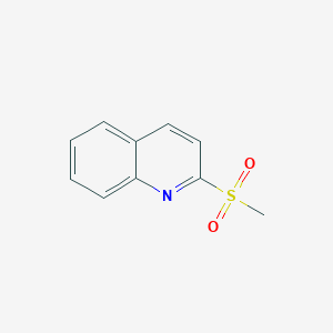 molecular formula C10H9NO2S B098942 2-Methanesulfonyl-quinoline CAS No. 17075-19-3
