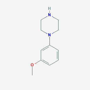 molecular formula C11H16N2O B098948 1-(3-Methoxyphenyl)piperazine CAS No. 16015-71-7