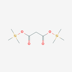molecular formula C9H20O4Si2 B098957 双(三甲基硅基)丙二酸酯 CAS No. 18457-04-0