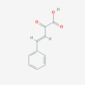 molecular formula C10H8O3 B098959 (E)-2-oxo-4-phenylbut-3-enoic acid CAS No. 17451-19-3