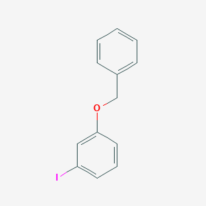 molecular formula C13H11IO B009896 1-(Benzyloxy)-3-iodobenzene CAS No. 107623-21-2