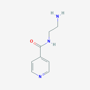 molecular formula C8H11N3O B098961 N-(2-氨基乙基)异烟酰胺 CAS No. 17704-88-0