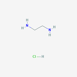 molecular formula C2H8N2<br>H2NCH2CH2NH2<br>C2H8N2 B098974 Ethylenediamine monohydrochloride CAS No. 18299-54-2