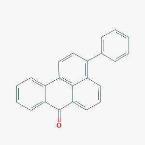 molecular formula C23H14O B098977 3-phenylbenzo[b]phenalen-7-one CAS No. 18792-80-8