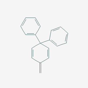 molecular formula C19H16 B098985 1,4-Cyclohexadiene, 6-methylene-3,3-diphenyl- CAS No. 18636-59-4