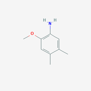 molecular formula C9H13NO B098992 2-Methoxy-4,5-dimethylaniline CAS No. 18087-12-2