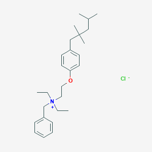 molecular formula C27H42ClNO B099018 Octafonium chloride CAS No. 15687-40-8
