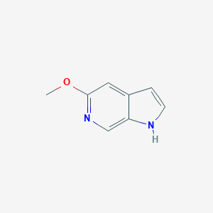 molecular formula C8H8N2O B099031 5-methoxy-1H-pyrrolo[2,3-c]pyridine CAS No. 17288-53-8