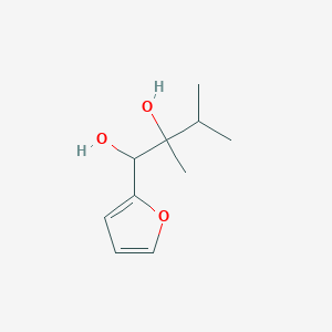 molecular formula C10H16O3 B099040 1-(2-Furyl)-2,3-dimethyl-1,2-butanediol CAS No. 18927-22-5