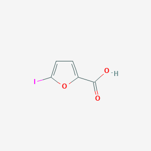 molecular formula C5H3IO3 B099053 5-Iodofuran-2-carboxylic acid CAS No. 18614-11-4