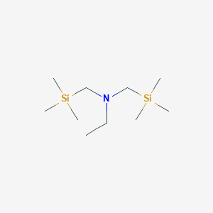 molecular formula C10H27NSi2 B099061 N,N-bis(trimethylsilylmethyl)ethanamine CAS No. 17988-70-4