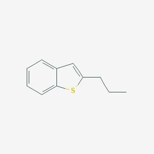 molecular formula C11H12S B099072 Benzo[b]thiophene, 2-propyl- CAS No. 16587-32-9
