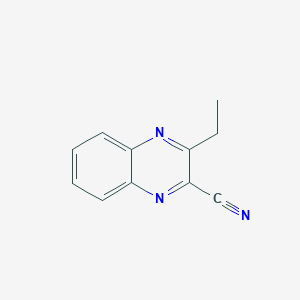 3-Ethylquinoxaline-2-carbonitrile