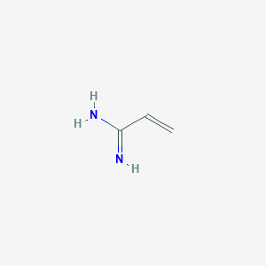 molecular formula C3H6N2 B099084 Acrylamidine CAS No. 19408-49-2