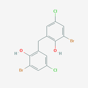 molecular formula C13H8Br2Cl2O2 B099090 Bromochlorophen CAS No. 15435-29-7