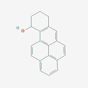 molecular formula C20H16O B099091 10-Hydroxy-7,8,9,10-tetrahydrobenzo(a)pyrene CAS No. 17573-24-9