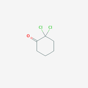 molecular formula C6H8Cl2O B099096 2,2-Dichlorocyclohexanone CAS No. 17336-81-1