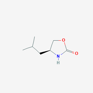 molecular formula C7H13NO2 B099098 (S)-4-Isobutyloxazolidin-2-one CAS No. 17016-85-2