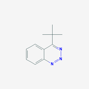 1,2,3-Benzotriazine, 4-(1,1-dimethylethyl)-