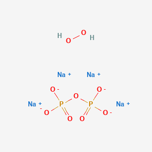 Tetrasodium;hydrogen peroxide;phosphonato phosphate