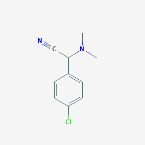 2-(4-Chlorophenyl)-2-(dimethylamino)acetonitrile