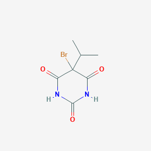 5-Bromo-5-propan-2-yl-1,3-diazinane-2,4,6-trione