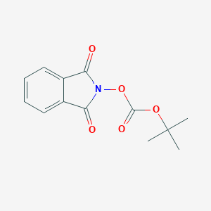 molecular formula C13H13NO5 B099122 N-(tert-Butoxycarbonyloxy)phthalimide CAS No. 15263-20-4