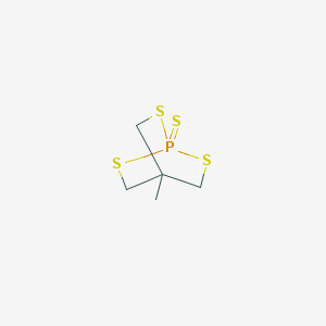 1,3-Propanedithiol, 2-(mercaptomethyl)-2-methyl-, cyclic phosphorotetrathioate (1:1)