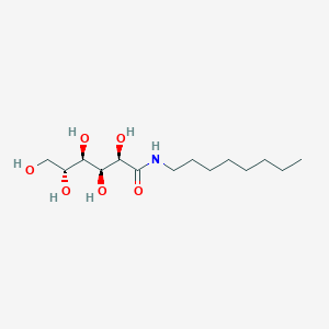 molecular formula C14H29NO6 B099124 N-Octyl-D-gluconamide CAS No. 18375-61-6