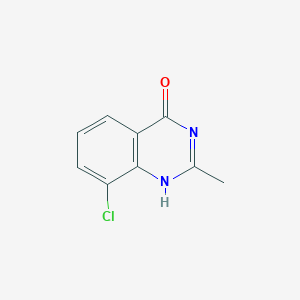 molecular formula C9H7ClN2O B099125 8-Chloro-2-methylquinazolin-4(1H)-one CAS No. 19407-54-6