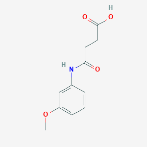 4-(3-Methoxyanilino)-4-oxobutanoic acid