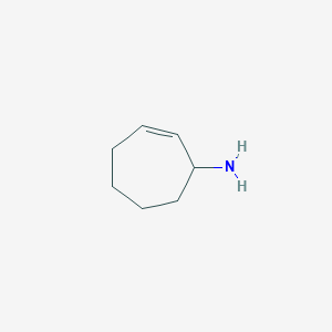 2-Cyclohepten-1-amine