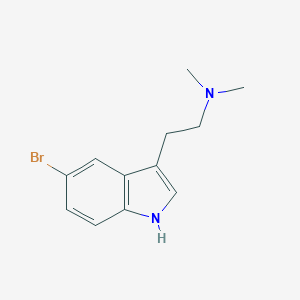 molecular formula C12H15BrN2 B099180 5-Bromo-N,N-Dimethyltryptamine CAS No. 17274-65-6