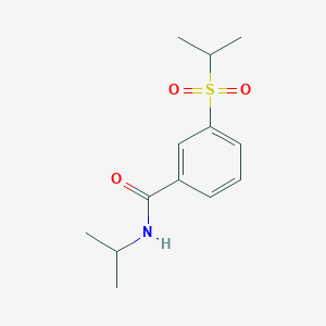Benzamide, N-isopropyl-m-(isopropylsulfonyl)-