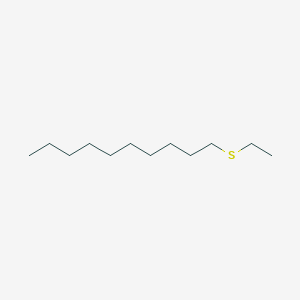 molecular formula C12H26S B099194 Decane, 1-(ethylthio)- CAS No. 19313-61-2