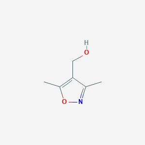 molecular formula C6H9NO2 B009921 (3,5-Dimethyl-4-isoxazolyl)methanol CAS No. 19788-36-4