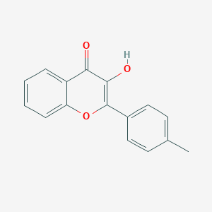 molecular formula C16H12O3 B099212 3-Hydroxy-2-(4-methylphenyl)-4H-chromen-4-one CAS No. 19275-68-4