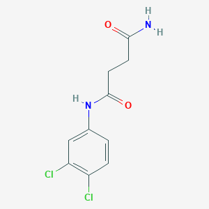 molecular formula C10H10Cl2N2O2 B099219 N-(3,4-Dichlorophenyl)-succinamide CAS No. 17722-71-3