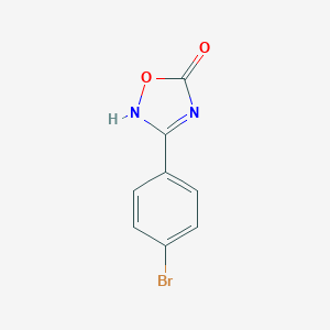 molecular formula C8H5BrN2O2 B099222 3-(4-Bromophenyl)-1,2,4-oxadiazol-5(4H)-one CAS No. 16672-19-8