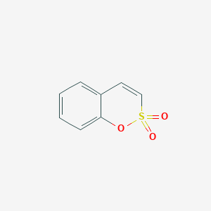 molecular formula C8H6O3S B099236 1,2-Benzoxathiine 2,2-dioxide CAS No. 16979-15-0