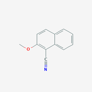 molecular formula C12H9NO B099244 2-Methoxy-1-naphthonitrile CAS No. 16000-39-8