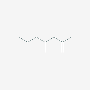 molecular formula C9H18 B099265 2,4-Dimethyl-1-heptene CAS No. 19549-87-2