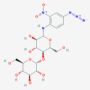 molecular formula C18H25N5O12 B009927 Nap-maltosylamine CAS No. 107376-17-0